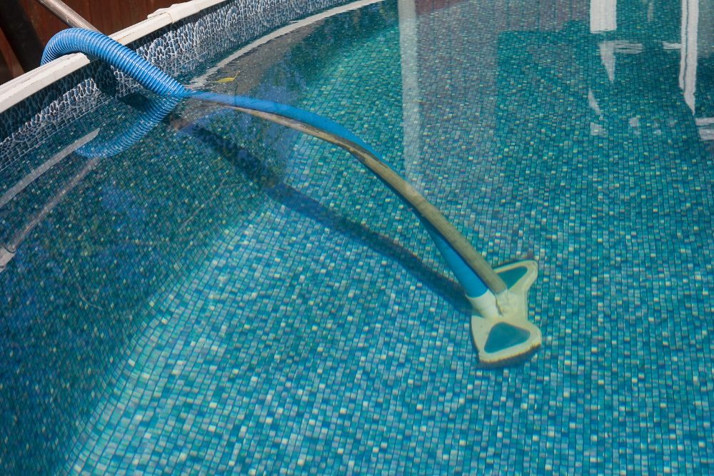 Cleaning Above Ground Pool - WCI Pools & Spas explains 4 benefits of above ground pools